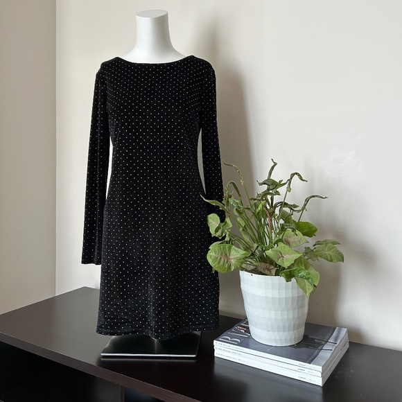 LAST CHANCE ✨ Dynamite ⎮ Long-sleeved velvet dress - Picture 1 of 8